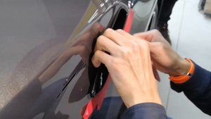 BMW М5 как разобрать боковые жабры.