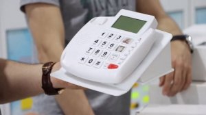 ?Обзор на телефонный аппарат для слабослышащих со встроенной индукционной системой