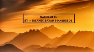 #1~@islamicbayanandnasheeds  | Halal music | Islamic Nasheeds Vocles Only ( Background Music )