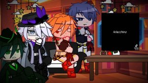 Twisted wonderland react to F!Yuu as Arlecchino | 1/1 |