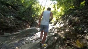 Водопады "Псегуаш", дорога из Новороссийска вдоль берега. Кемпинг в Джубге. /В Абхазию #6/