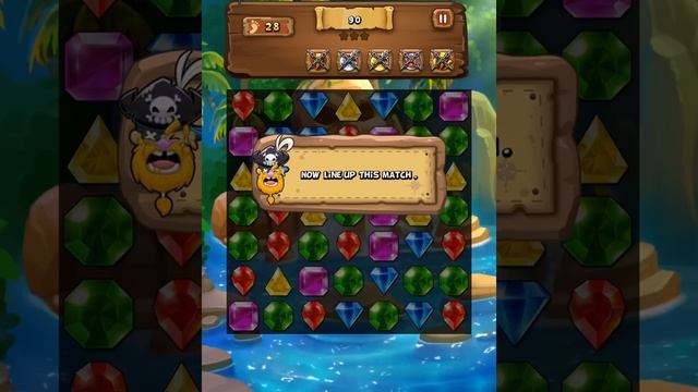 Jewel Mash - match-3 puzzle game for Android, iPhone & iPad