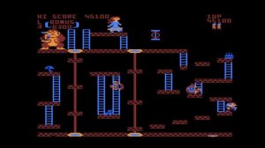 Donkey Kong Atari 5200 Longplay