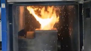 Розжиг и работа универсального пеллетного котла 50КВт