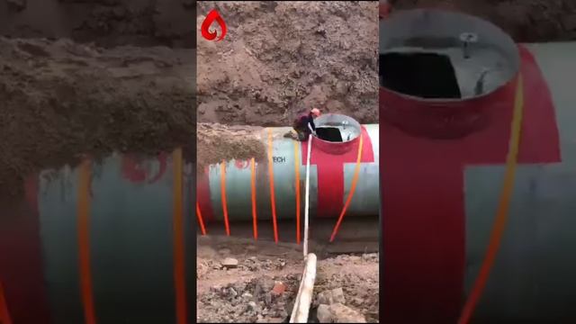 Накопительное ёмкостное сооружение заполняется чистой водой смотреть онлайн