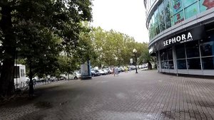 Город Сочи. Прогулка по городу, улица Роз и река Сочи.