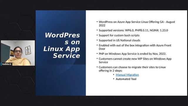 Migrate your WordPress site to Azure App Service смотреть онлайн