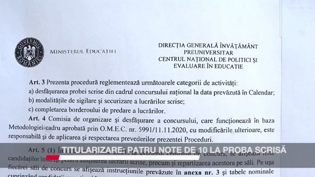 TITULARIZARE: PATRU NOTE DE 10 LA PROBA SCRISĂ смотреть онлайн