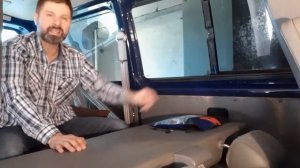 Ремонт сдвижного окна форточки Фольксваген Т5 продолжение 2