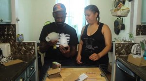 Unboxing HoMedics Ellia Aroma Essential Oil Diffuser with color changing light