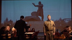 Легендарный танкоград исп.М.Хрусталев и оркестр ЧГИК дир. П.Денякин