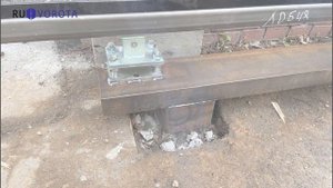 Установка откатных ворот на фундаменте - бетонные сваи и с автоматикой.