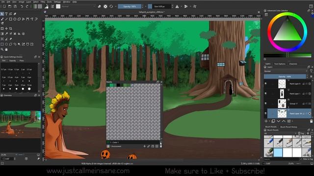 Krita 5.1: The Palette Docker смотреть онлайн