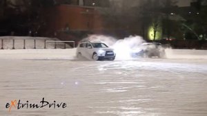 Танец автомобилей Зимний вальс