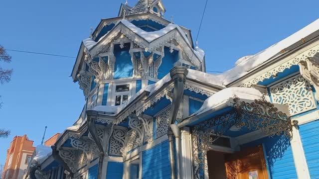 Томск. Богородице-Алексеевский монастырь. Памятники деревянного зодчества