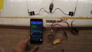 Система управления кордовой электро моделью.