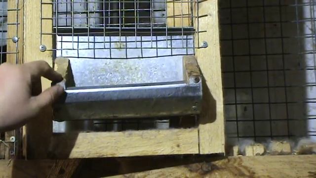 Кормушка для кроликов. Размеры смотреть онлайн