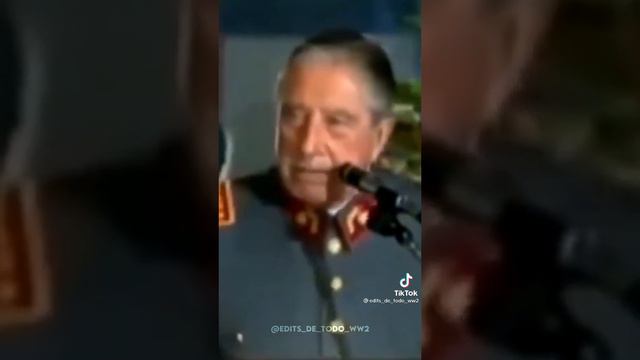 una vez Augusto Pinochet dijo