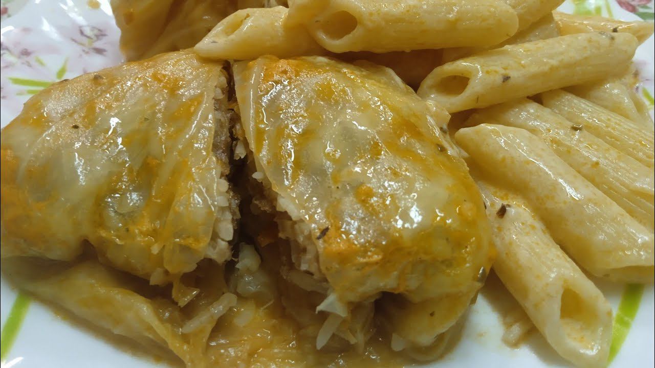 Мясные голубцы по домашнему!!! Рецепт голубцов!