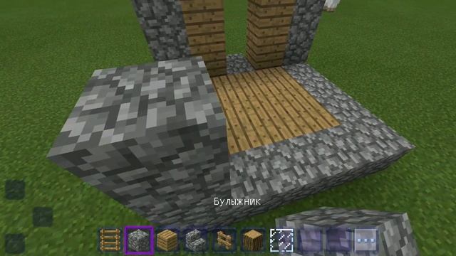 Строим маленький деревенский домик за 4 минуты в Майнкрафте/Minecraft