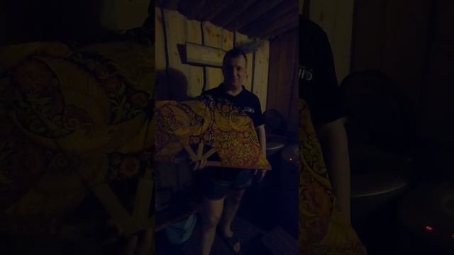 Банный веер или опахало для бани? Сравнивает пармастер! #shorts