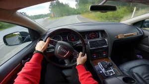 Audi Q7 Quattro 3.6 AT 2010 - POV Driving