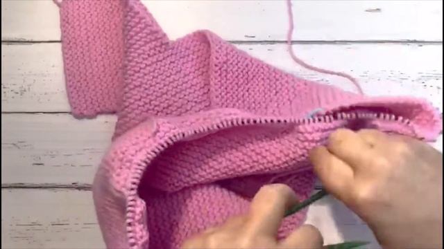 Knit cute baby jacket / süßes Babyjäckchen stricken, easy and simple. Enjoy it! смотреть онлайн