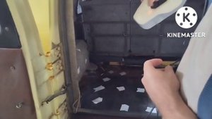 Нива "Лаура"- сканируем салон для 3d ковров!