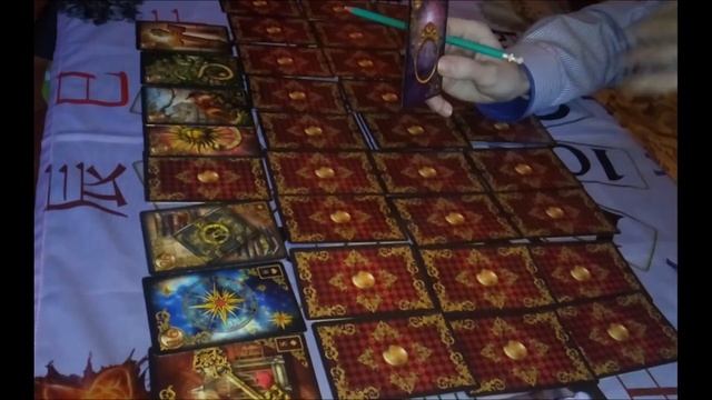 Годовой расклад  Оракул Ленорман, на моем примере: