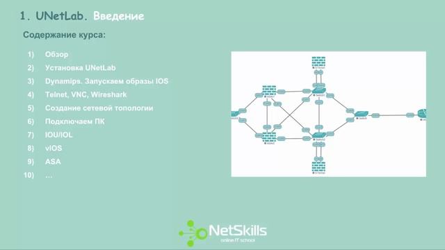 1.Курс UNetLab. Введение смотреть онлайн