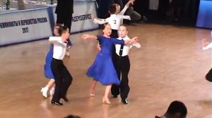 Vladimir Vyrleev & Mariya Proshletsova, Samba, 1/2 Juvenile II Combi, Russian Championships - 2017