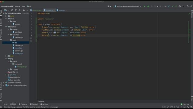 Уроки по Golang. Advanced. REST API. MongoDB