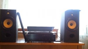 B&W DM602 S1 + Yamaha AX 380 Pink Floyd Marooned full hd