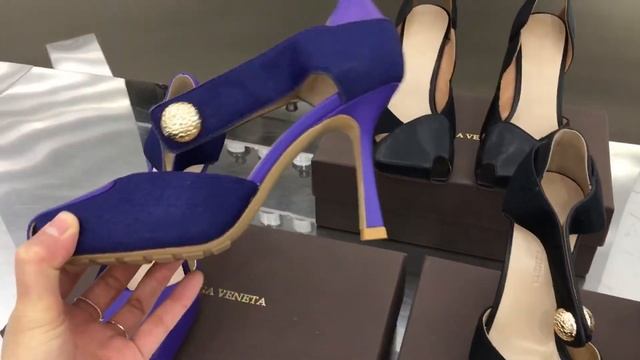 Эксклюзивные туфли BOTTEGA VENETA с квадратным носком