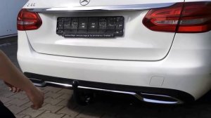 schwenkbare Anhängerkupplung für Mercedes C Klasse W205 T Model