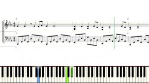 Only Time - Enya - Piano Tutorial with score
