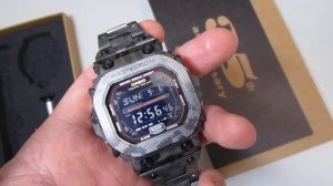 G SHOCK GX-56 METALL CUSTOM Stainless Steel unboxing by TheDoktor210884