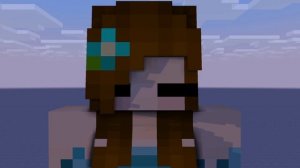 Giantess vore minecraft #1 | (Face test and vore test) | Game Giantess Animation