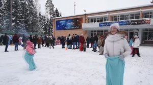 Масленичные гуляния прошли в загородном детском оздоровительном лагере «Полёт»