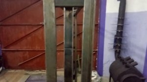 Железная кровать своими руками, кровать из металла. кровать из метала профиля.