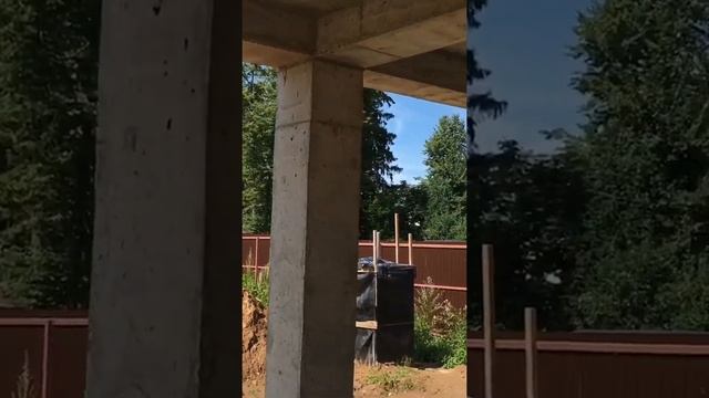 Монолитный каркас для частного загородного дома в Подмосковье