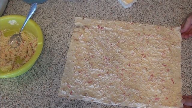 Закуска из лаваша - нежная и вкусная!