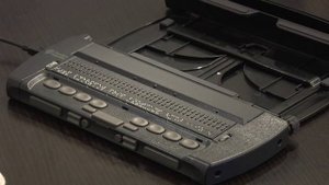 Брайлевский портативный дисплей