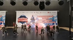 Военно-патриотический танец «Красная стена».