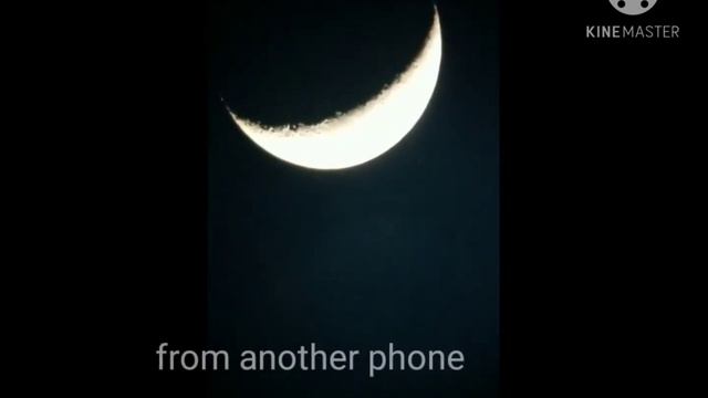 The crescent moon using Astromaster 70 az. смотреть онлайн