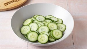 Японский салат из огурцов