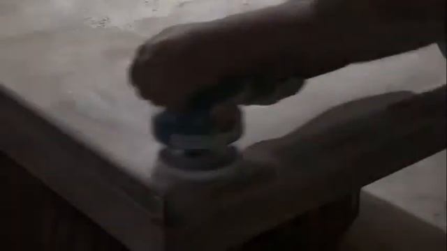 Красим дубовый стол нашим украинским лаком с отвердителем Алмаз. Палируем дубовый стол, 1ч. смотреть онлайн