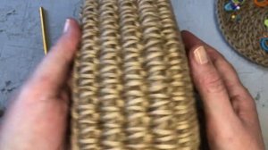 Моя ПЕРВАЯ сумочка из ДЖУТА мини КАНТРИ !