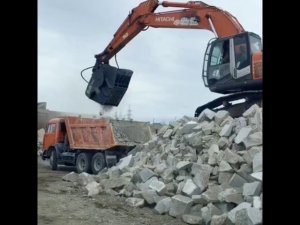 Дробильный ковш VTN на экскаватор Hitachi ZX330