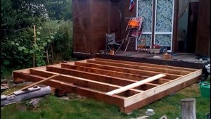 Беседка своими руками ЧАСТЬ 2 | пол-платформа, столбы, верхняя обвязка | Евгений Столев